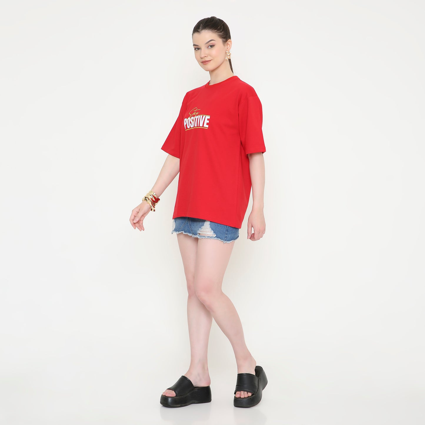Stay Positive Pop Tee