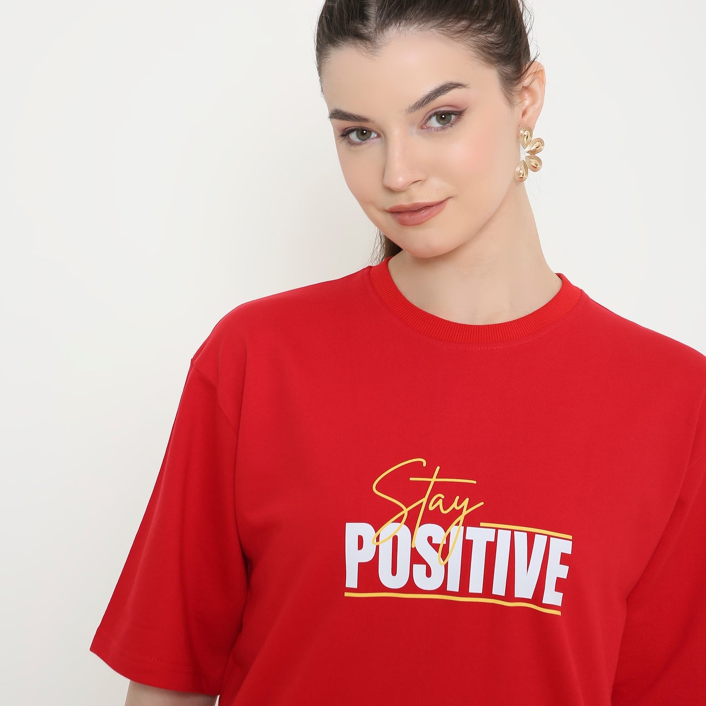 Stay Positive Pop Tee