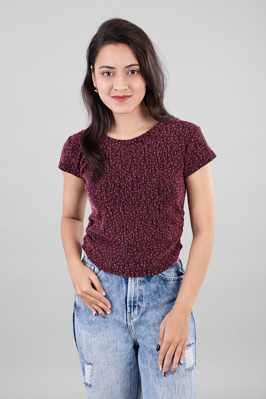 Sequined Party Tee