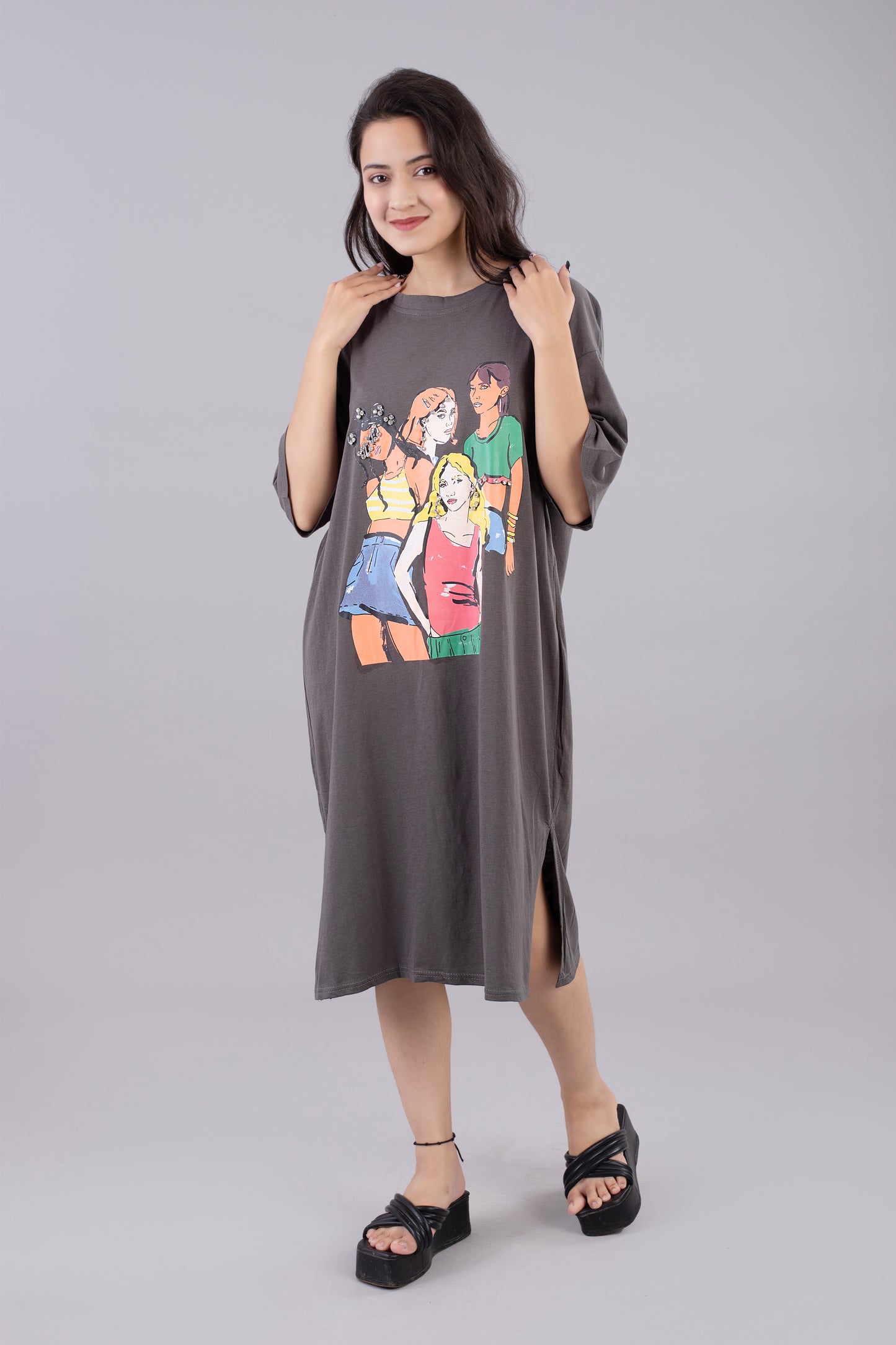 4 Ladies Oversized Tee