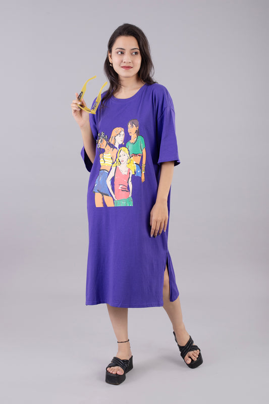 4 Ladies Oversized Tee