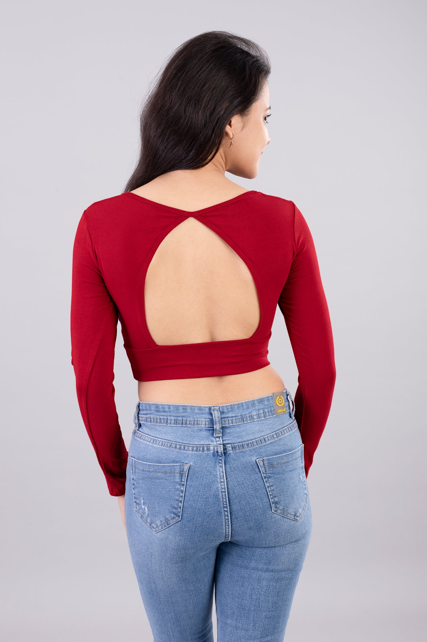 Freesize Backless Top
