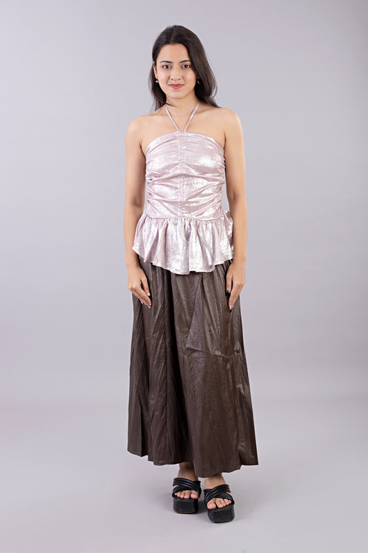 Metallic Tube Top