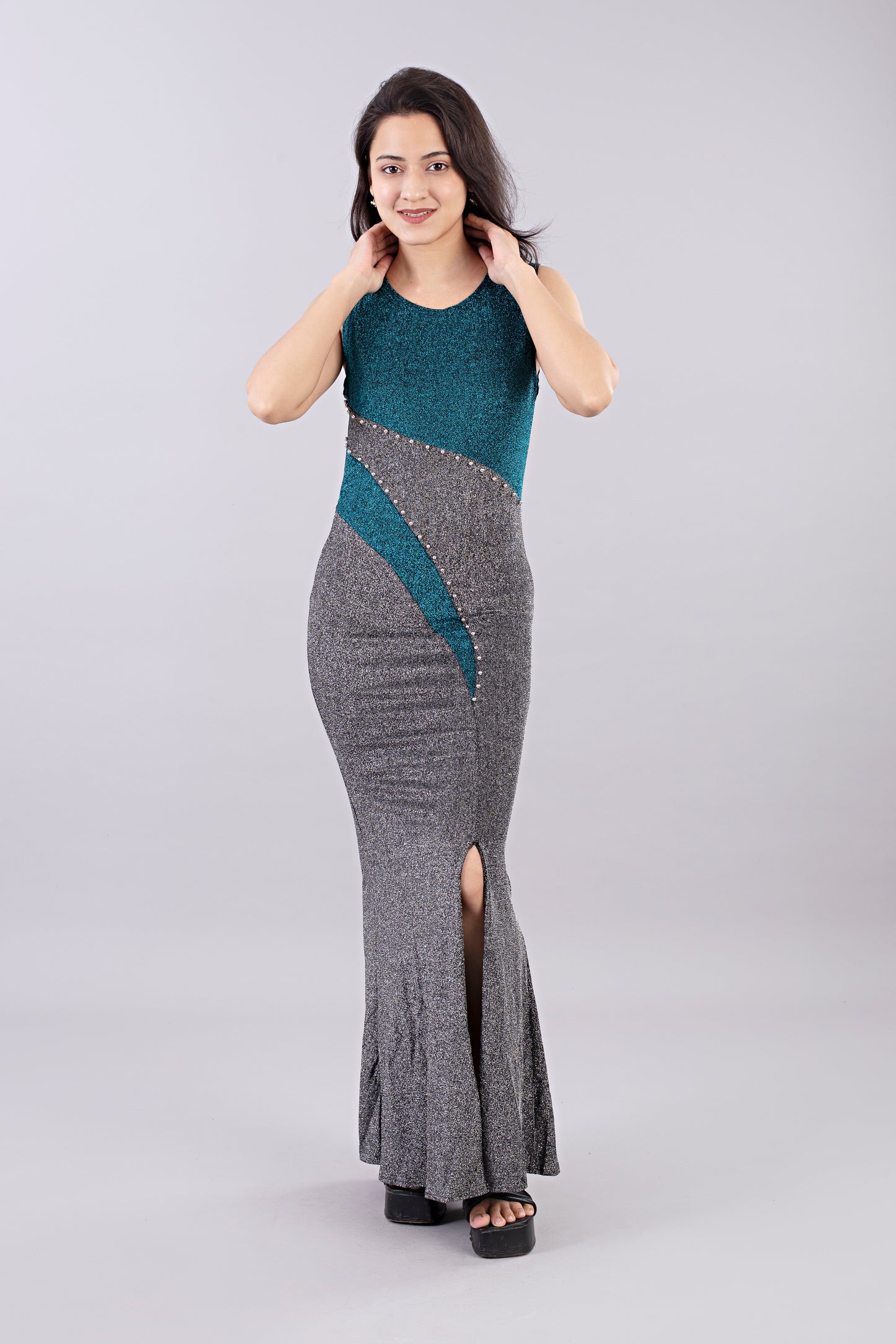 2 Tone Party Dress