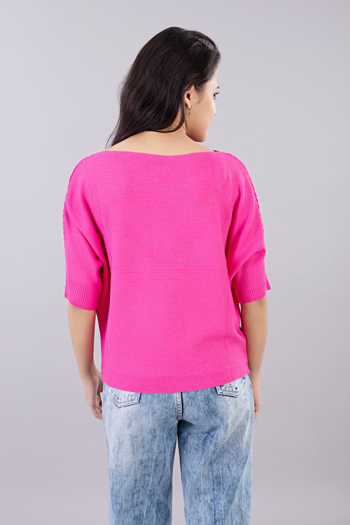 V-Shimmer Sweater