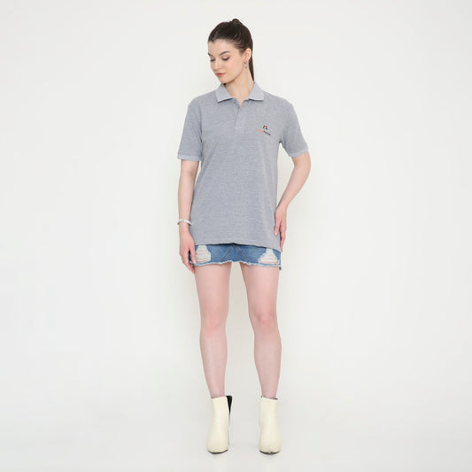 Grey Polo Tee