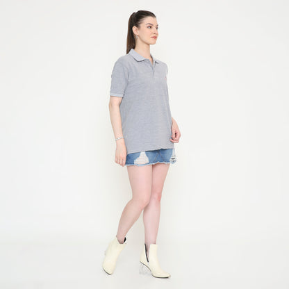 Grey Polo Tee
