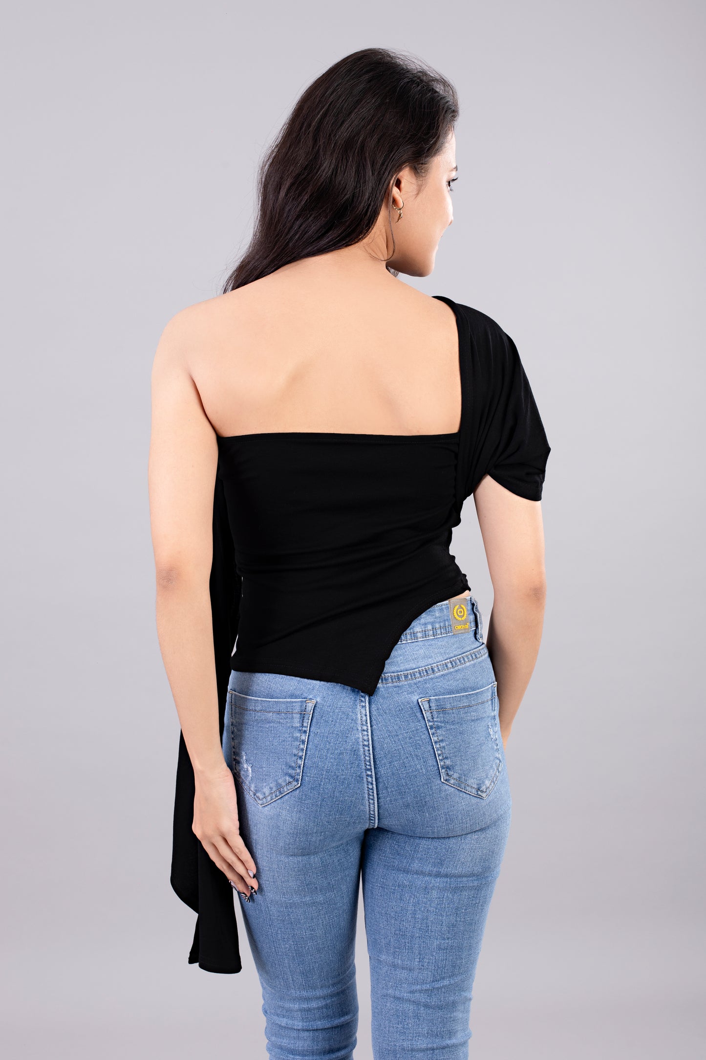 Off Shoulder Satin Dress