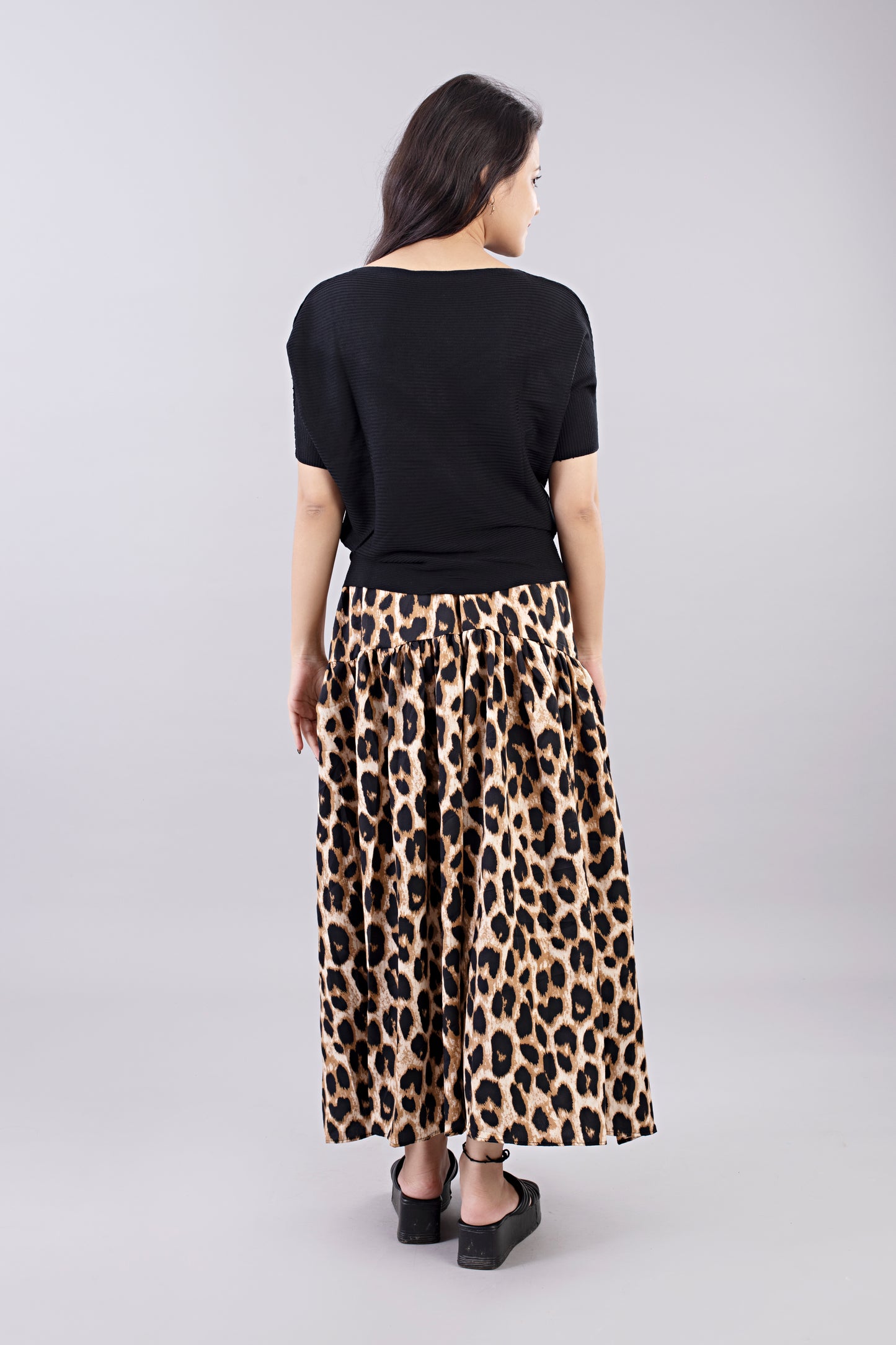Leopard Print Skirt