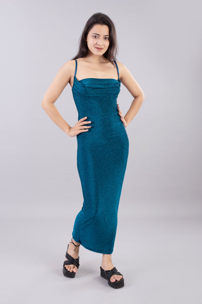 Glitter Slip One-Piece Dress